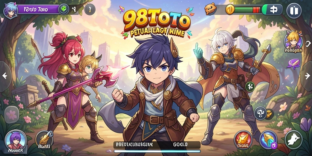 Tangkapan layar dari gameplay 98TOTO yang menampilkan pertarungan seru.
