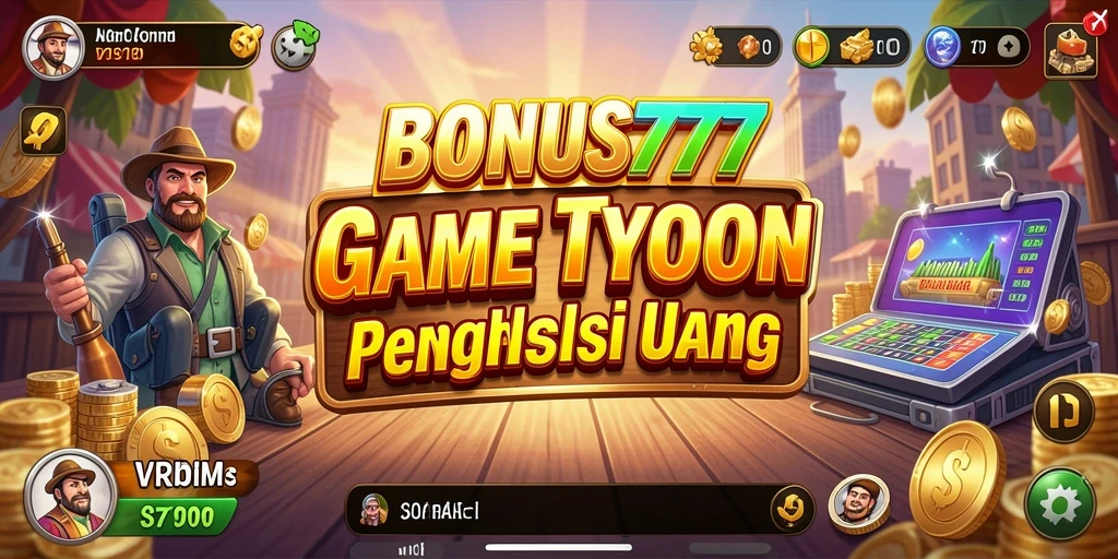 Gameplay seru di dunia Tycoon dengan peluang bisnis.
