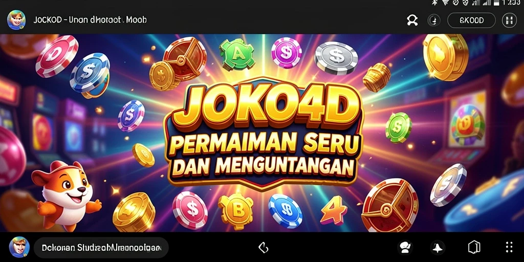 Tampilan gameplay menarik dari JOKO4D dengan berbagai fitur slot.